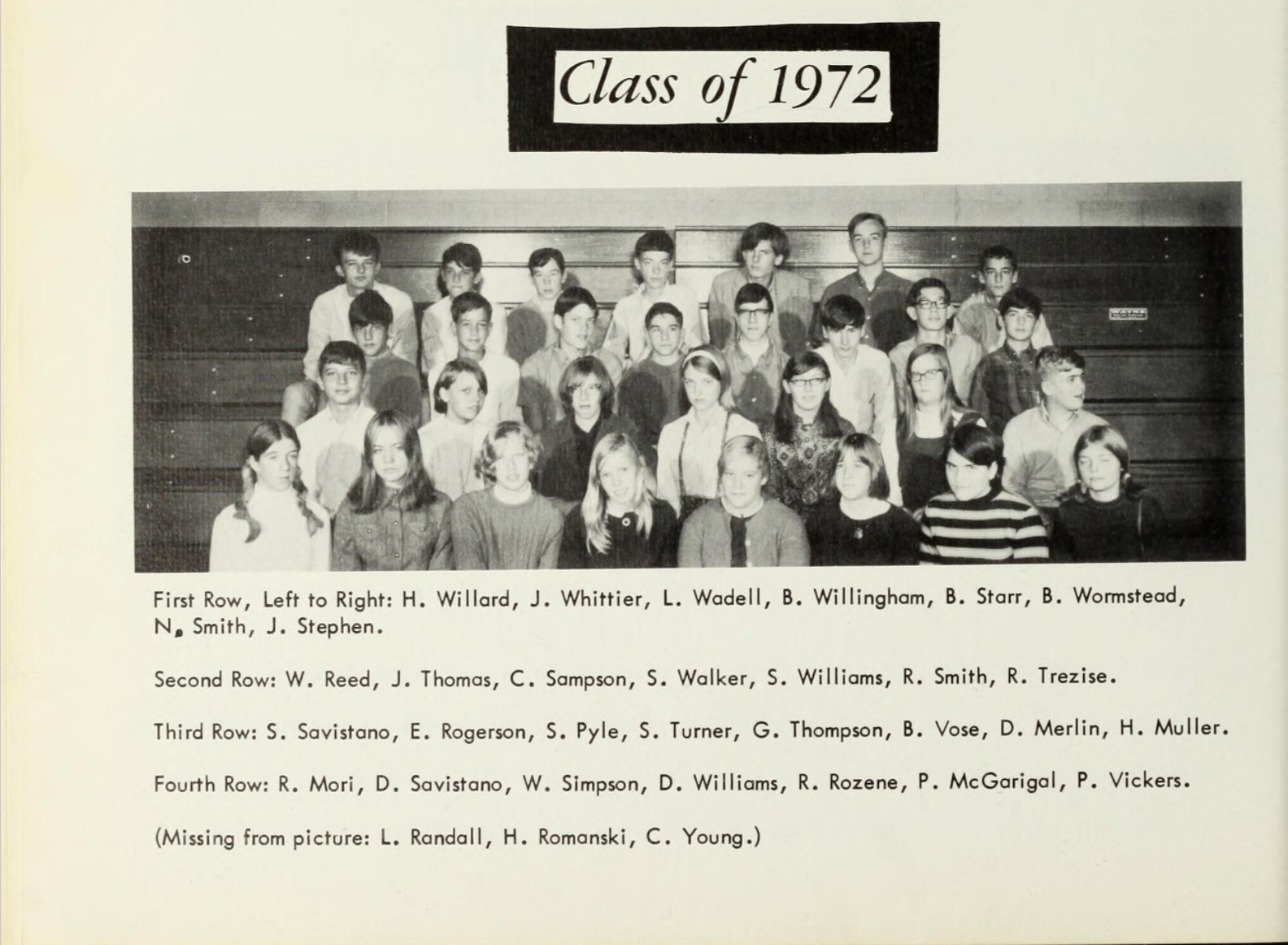DHS 1972 in 1969 Partridge yearbook page 3